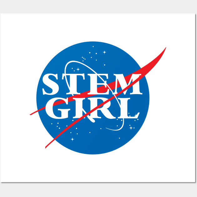 STEM GIRL Wall Art by MadEDesigns